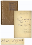 Will Rogers Signed Book, Letters of a Self-Made Diplomat to His President